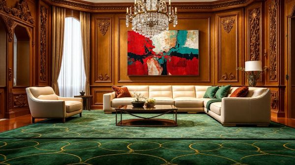 Fusion innovante de tradition et luxe en architecture d'intérieur