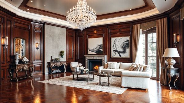 Fusion innovante de tradition et luxe en architecture d'intérieur