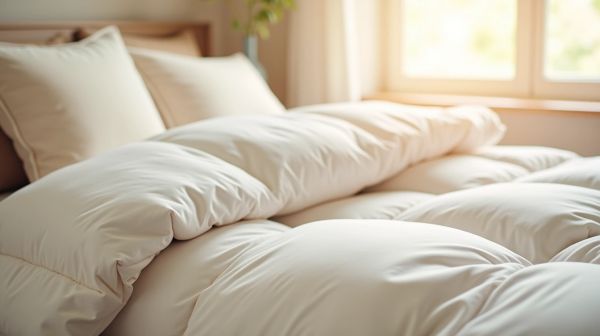 Profitez d'une couette lourde pour un sommeil serein
